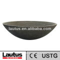 Round marble wash basin sink-R4012BS